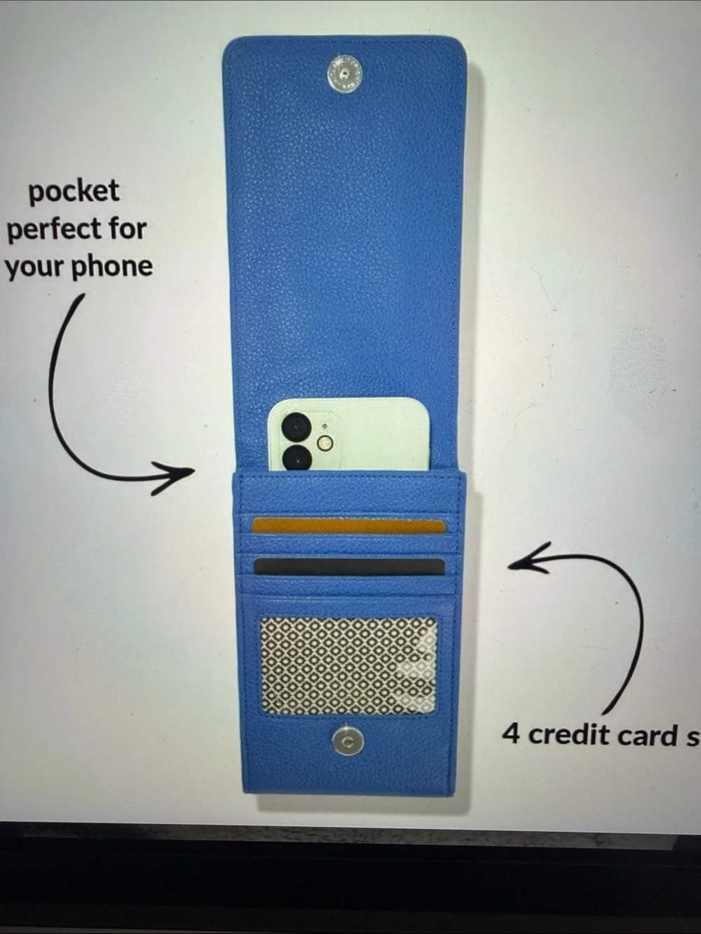 💙🆕 Brighton Brave Heart Phone Organizer Retail $210 NWT